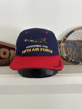 Vintage B-25 Honoring the Fifth Air Force Hat
